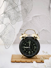 Black Twin Bell Alarm Clock